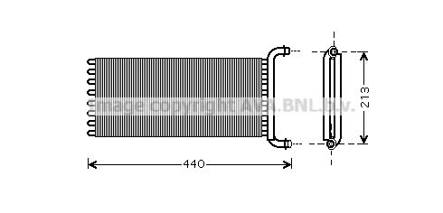 AVA QUALITY COOLING Lämmityslaitteen kenno MSA6441